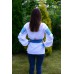 Embroidered blouse "Sky Blue"